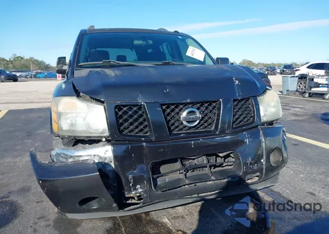 2013 Nissan Armada Sv z USA, uszkodzony, nr VIN 5N1BA0NDXDN605147